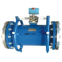 Flange annular orifice plate flow meter