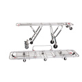 Height adjustable Aluminum alloy ambulance stretcher car