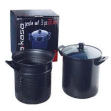 carbon steel paste pot set