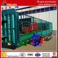 3 essieux Curtainer ailes de côté ouverture remorque/Bulk Cargo Trailer