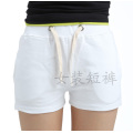 Ladies white short pants