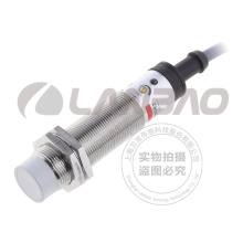 M18 Metal Lanbao Capacitive Proximity Sensor Switch Non-Flush DC 3-Wire Cable IP67