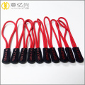 Various styles of silicone rubber zipper pull