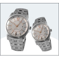 High-Grade Stainless Steel Couple Watches, Quartz Watch 15183