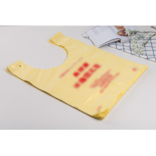 Saco de t-shirt de plástico HDPE com impressão