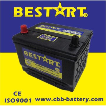 12V60ah Premium Quality Bestart Mf Bateria do veículo Bci 58500-Mf