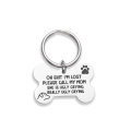 Knochengravierte Dog ID-Tags