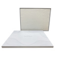 White color silver Foil LOGO Chocolate paper box