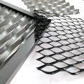 Titanium expanded diamond wire mesh for aerospace