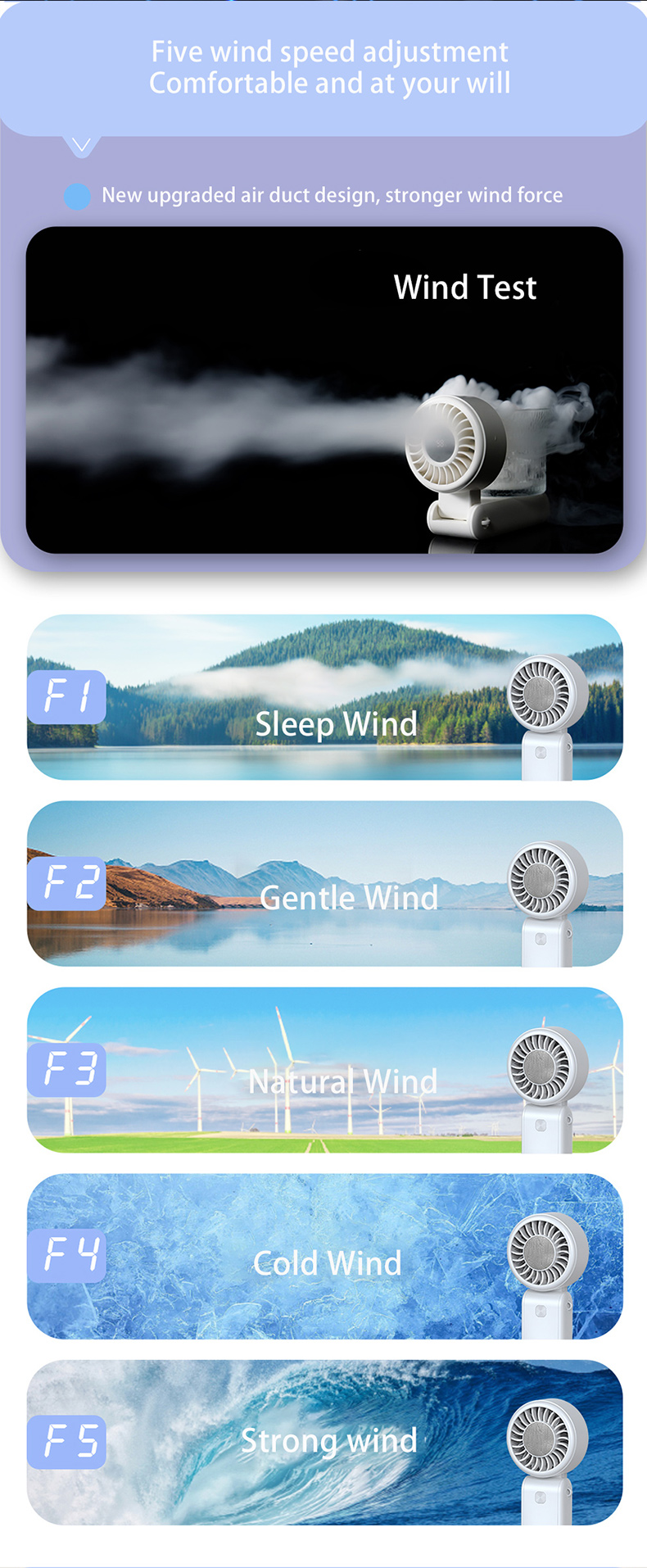 Handheld Cooling Fan (7) Handheld Cooling Fan (7)