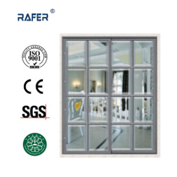 Puerta de cristal de aluminio del diseño a cuadros (RA-G144)