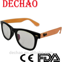 2015 updated designer fashion wooden sunglasses with wood grain