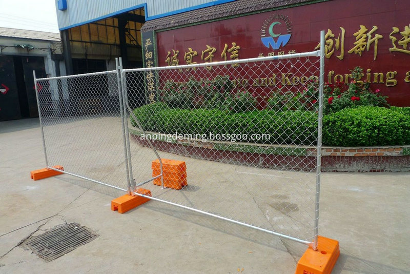 Temporary fence