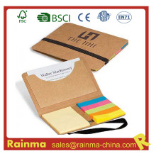 Eco Memo Pad mit Namenskarten Tasche