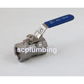 Ss Ball Valve 1-PC Ball Valve