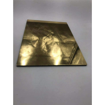 Композитная панель Golden Aluminium mirror