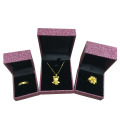 Glitter Paper Plastic Jewelry Box Set