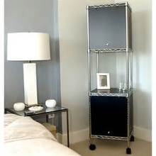 DIY Light Duty Metal Bedroom Metal Storage Rack (LD7535180A3CW)