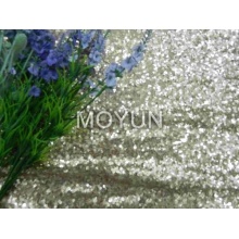 POLY MESH AVEC 3MM PARTOUT SEQUIN EMBD 50/52 "