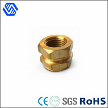 CNC Special Precision Hex Nut Customized Coupling Brass Barrel Nuts