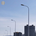 12m Galvanized Outdoor Street Lighting Pole