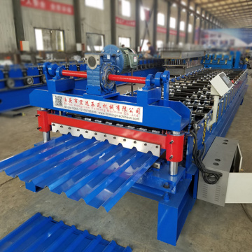 IBR Roofing Sheet Cold Roll Forming Machine