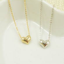 Meilleur cadeau pour Lady & pendentif coeur Couples