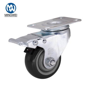 3" Plate Industrial Furniture Caster Wheels