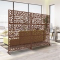 Laser Cutting Corten Steel Metal Privacy Screens