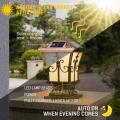 Solarbetriebenes LED-Gartenlicht