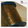 Eco-friendly Golden Holographic Tear Tape with 0.2cm Width