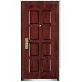 Modern Design Anti Theft Exterior Steel Wooden Armored Door