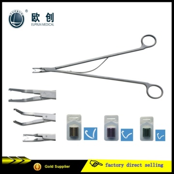 Endoscopic Surgical Hem-O-Lok Clip Applicator for Open Surgery