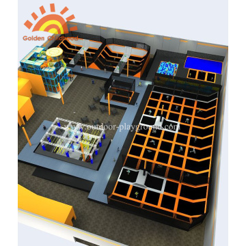 Neues Design Sky Multifunktionaler Trampolinpark