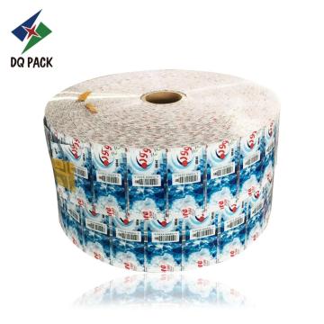 Flexible packaging plastic film roll for label