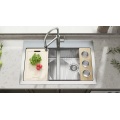 33 Inch Handmade Double Basin Kitchen Sink