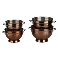 Copper Stainless Steel Colander