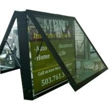 Bus Station or Hotel Acrylic Slim Lighting Box