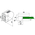 Glass Clamp for Glass Railing