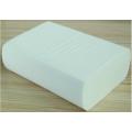 V fold embossed white hand paper towel