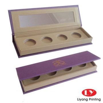 Magnet Eyeshadow Brush Box With Mirror