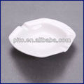 Cendrier en porcelaine blanc PT-130005