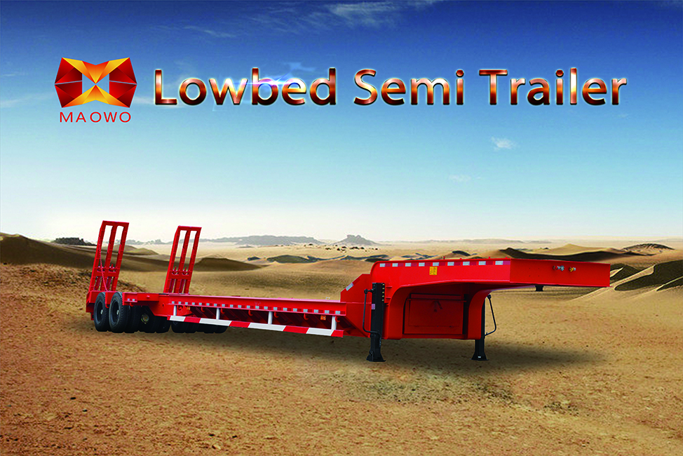 low bed trailer