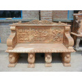 Outdoor Stone Carved Bench