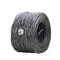 Chaqueta de PVC CAT5E Cable Lan de cobre desnudo