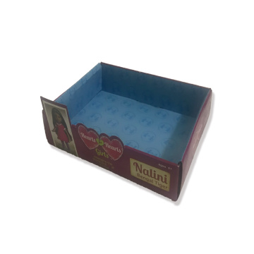 Large Display box cardboard clear