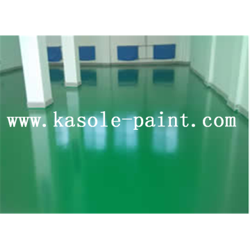 Epoxy wear-resistant waterborne floor paint