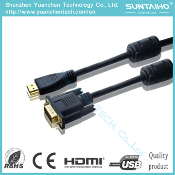 2016 OEM nuevo 15pin macho a macho VGA Cable