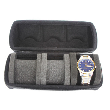 Triple Watch Travel Case Storage Organizer