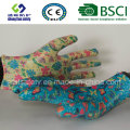 Nitrile Coated Garden Glove Safety Glove